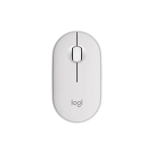 Mouse Logitech Pebble Mouse 2 M350s Bluetooth Silencioso Blanco (910-007047)