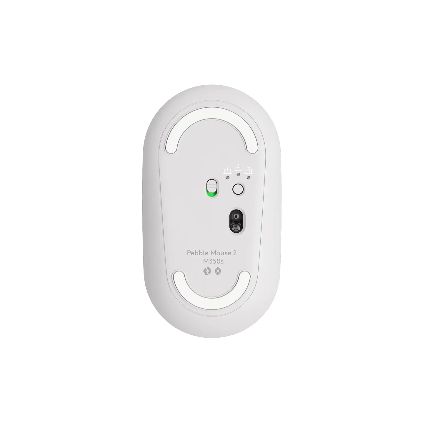 910-007047 MOUSE PEBBLE 2 M350S BLANCO 3