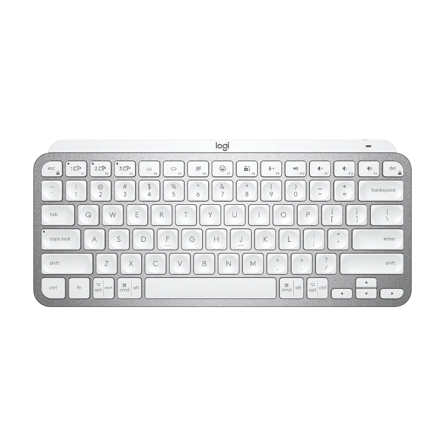 Logitech Teclado inalambrico MX Keys Mini Gris palido Esp 1
