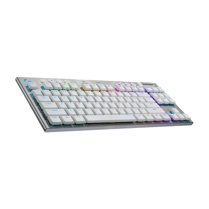 Logitech Teclado Gamer G915 X TKL Lightspeed Blanco Ingles 3