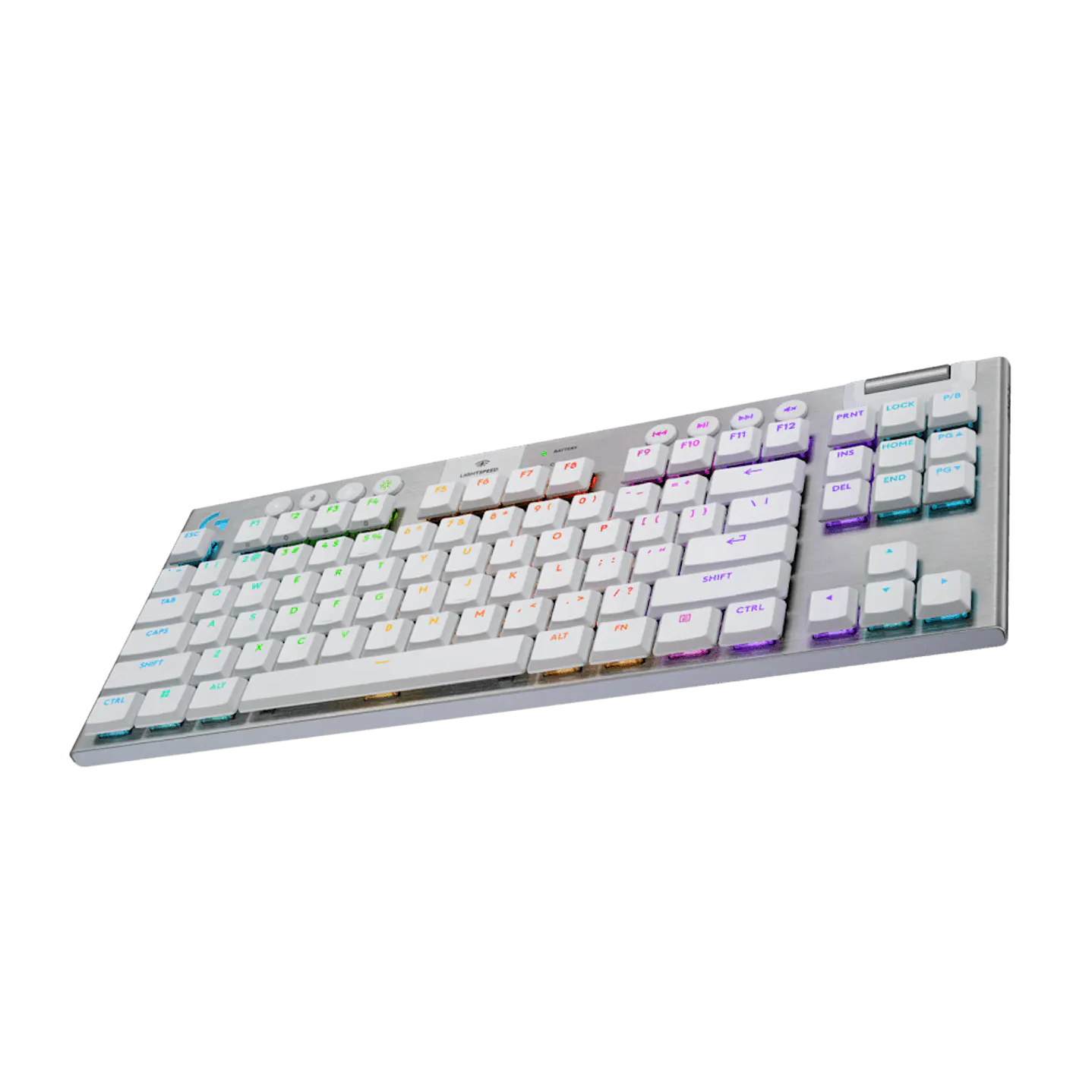 Logitech Teclado Gamer G915 X TKL Lightspeed Blanco Ingles 4