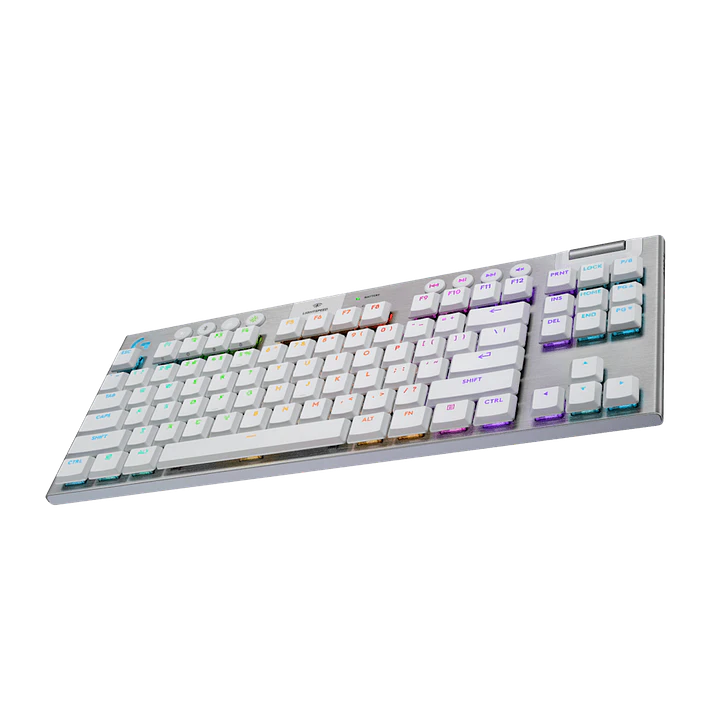 Logitech Teclado Gamer G915 X TKL Lightspeed Blanco Ingles 4