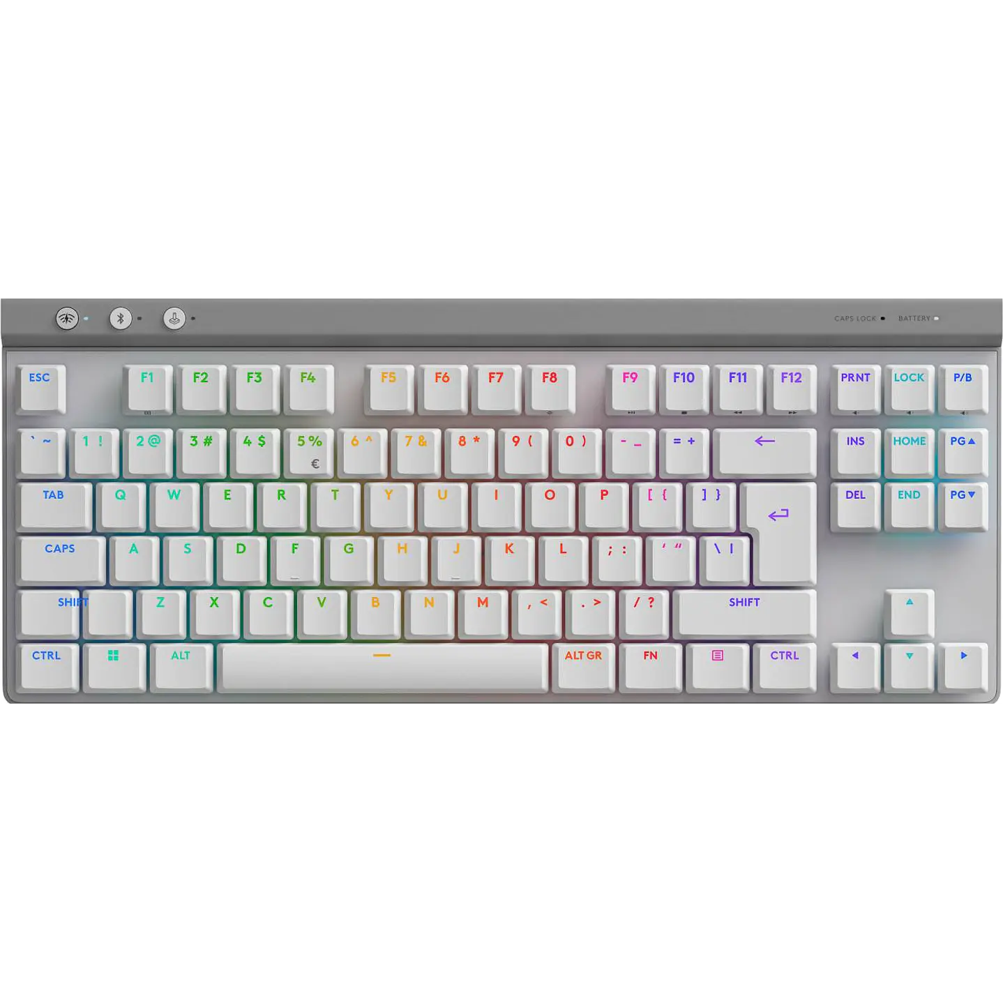 Logitech Teclado Gamer Inal G515 Lightspeed TKL Blanco Ingle 1