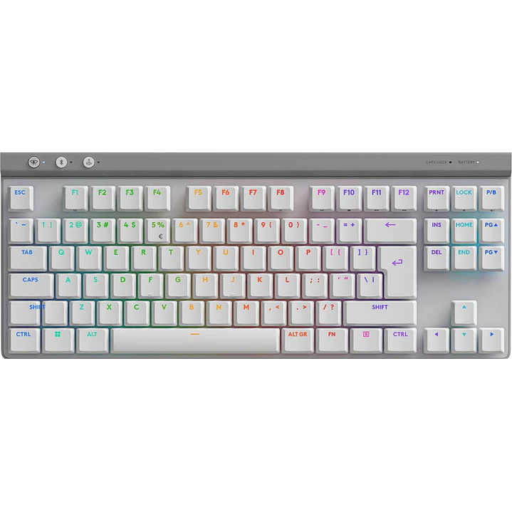 Logitech Teclado Gamer Inal G515 Lightspeed TKL Blanco Ingle 1