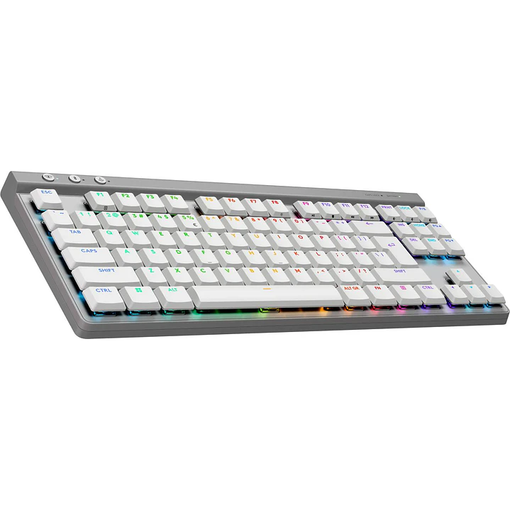 Logitech Teclado Gamer Inal G515 Lightspeed TKL Blanco Ingle 2