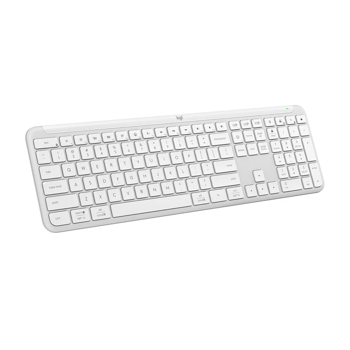920-012593  TECLADO LOGITECH SIGNATURE SLIM K950 ESP BLANCO 4