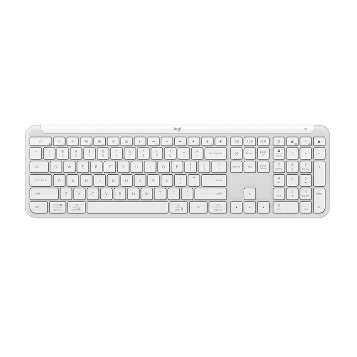 920-012593  TECLADO LOGITECH SIGNATURE SLIM K950 ESP BLANCO 5