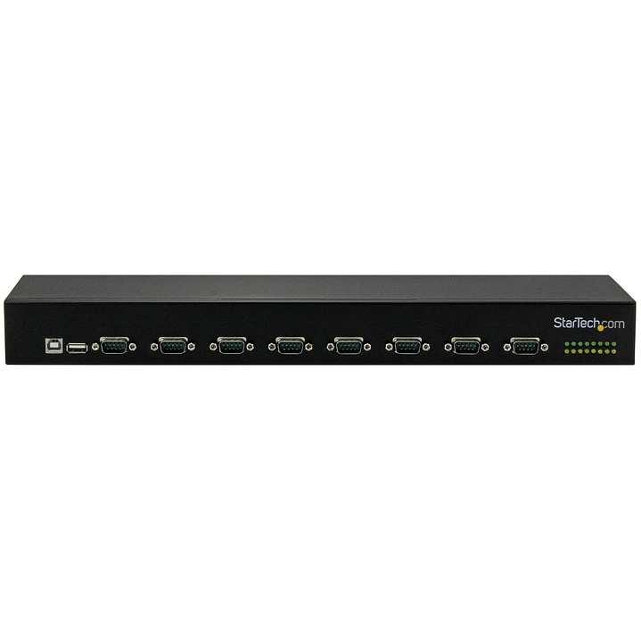 Hub USB a Serie StarTech.com ICUSB23208FD 8 Puertos RS232 DB9 Carcasa de Aluminio 2