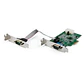 Tarjeta PCIe Serie StarTech.com PEX2S953LP 2 Puertos RS232 DB9 UART 16950 Perfil Bajo - Miniatura 1