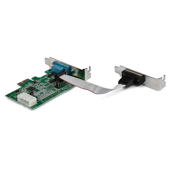 Tarjeta PCIe Serie StarTech.com PEX2S953LP 2 Puertos RS232 DB9 UART 16950 Perfil Bajo 2