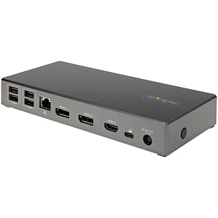 Docking Station USB-C StarTech.com Triple Monitor 4K 100W PD 6x USB RJ45 (DK31C2DHSPDUE)