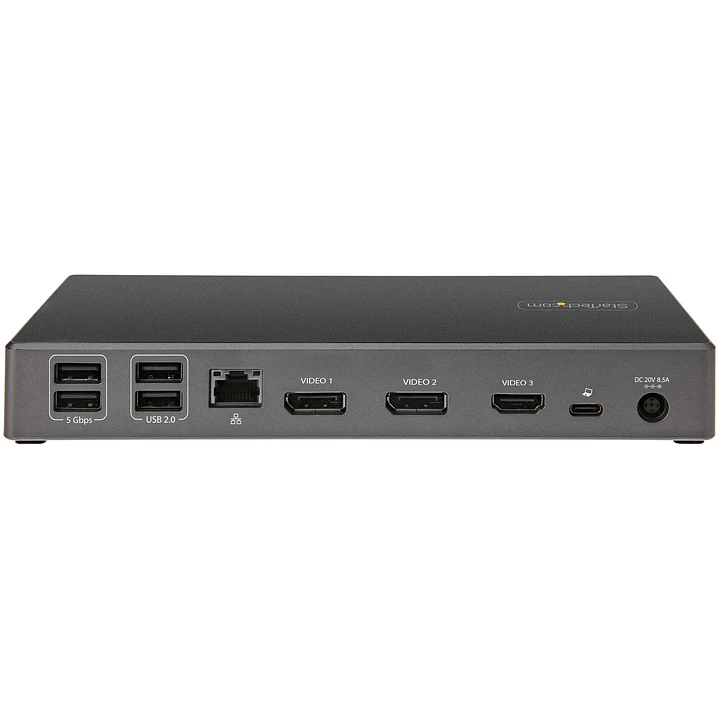 Docking Station USB-C StarTech.com DK31C2DHSPDUE Triple Monitor 4K 100W PD 6x USB RJ45 4