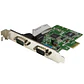 Tarjeta PCIe Serie StarTech.com PEX2S1050 2 Puertos RS232 DB9 UART 16C1050 - Miniatura 1