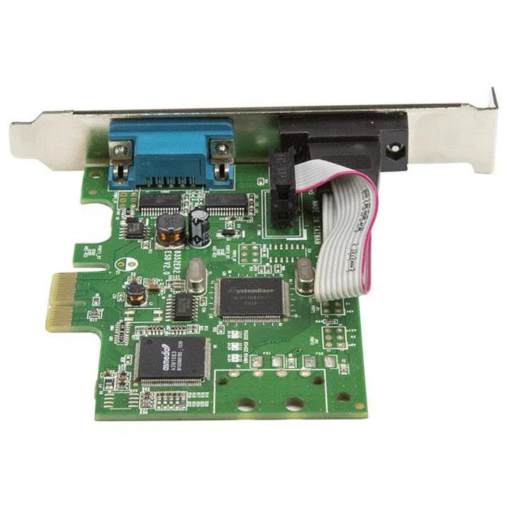 Tarjeta PCIe Serie StarTech.com PEX2S1050 2 Puertos RS232 DB9 UART 16C1050 3