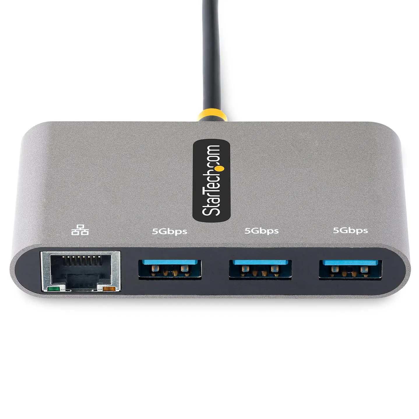 Hub USB-C StarTech.com HB30C3A1GEA2 3 Puertos USB-A 3.0 + Gigabit Ethernet Portátil 3