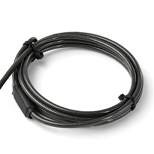 Candado de Seguridad Universal StarTech.com 3 en 1 con Llave Cable 2 m K-Slot/Nano/Wedge (LTULOCKKEY)