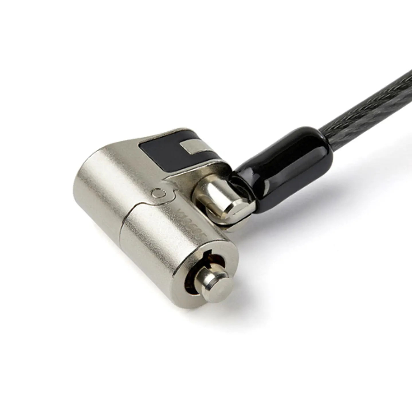 Candado de Seguridad Universal StarTech.com LTULOCKKEY 3 en 1 con Llave Cable 2 m K-Slot/Nano/Wedge 4