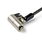 Candado de Seguridad Universal StarTech.com LTULOCKKEY 3 en 1 con Llave Cable 2 m K-Slot/Nano/Wedge - Miniatura 4