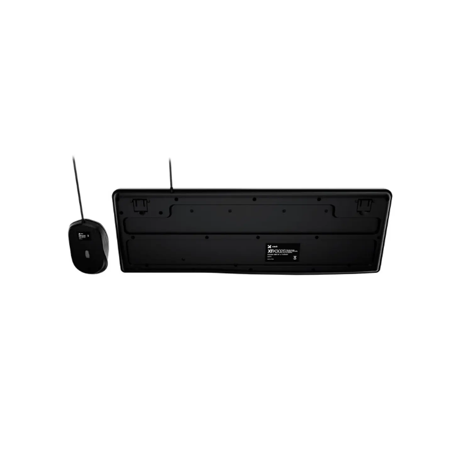 Kit Teclado y Mouse Xtech XTK-302S Alámbrico USB Español Multimedia 3