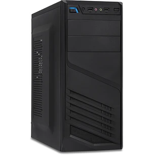 Gabinete Xtech Mid Tower ATX/Micro-ATX con Fuente de Poder 600W Negro (XTQ-200)