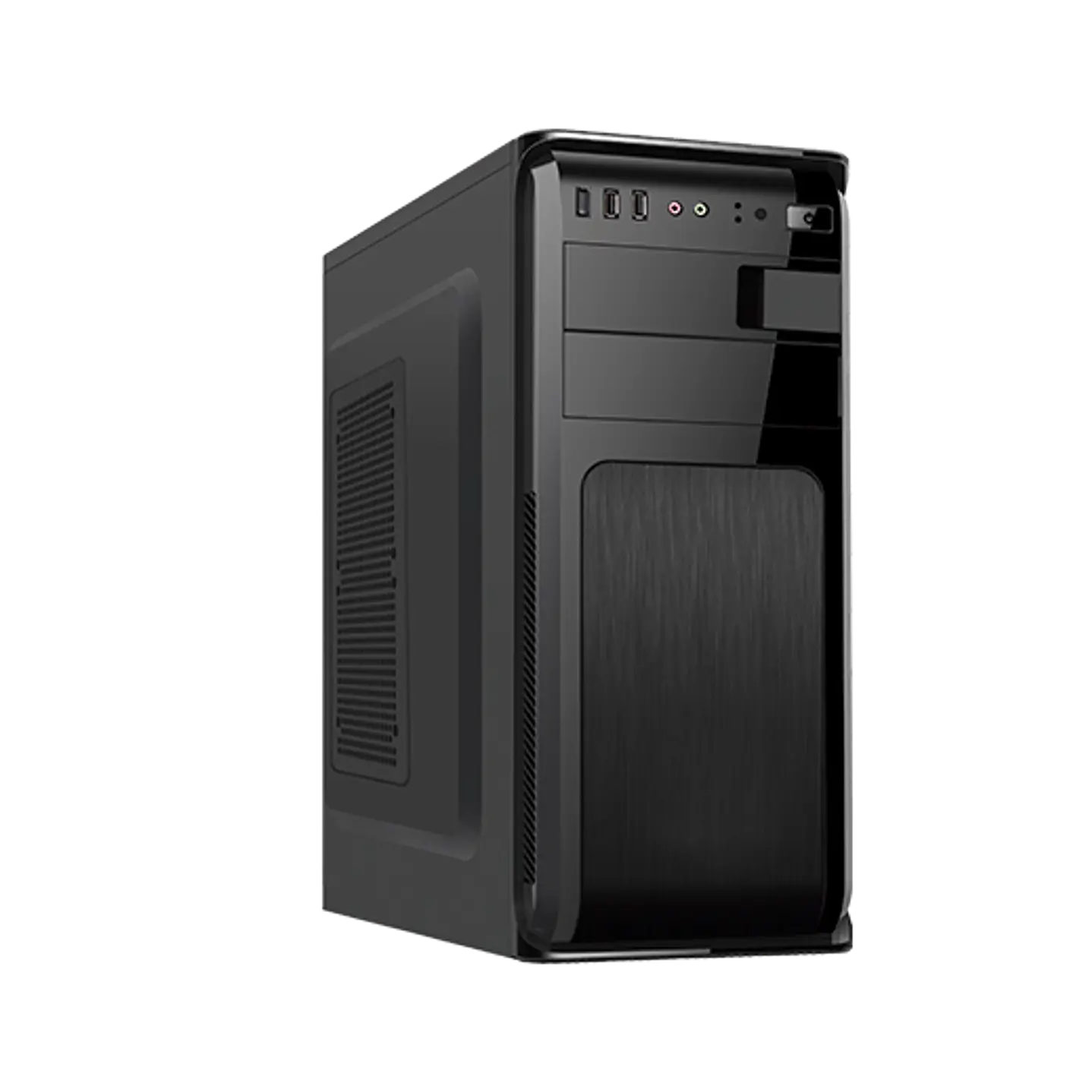 Gabinete Xtech XTQ-209 Mid Tower ATX con Fuente de Poder 600W Negro 1