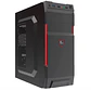 Gabinete Xtech XTQ-214 Mid Tower ATX con Fuente de Poder 600W Negro - Miniatura 1