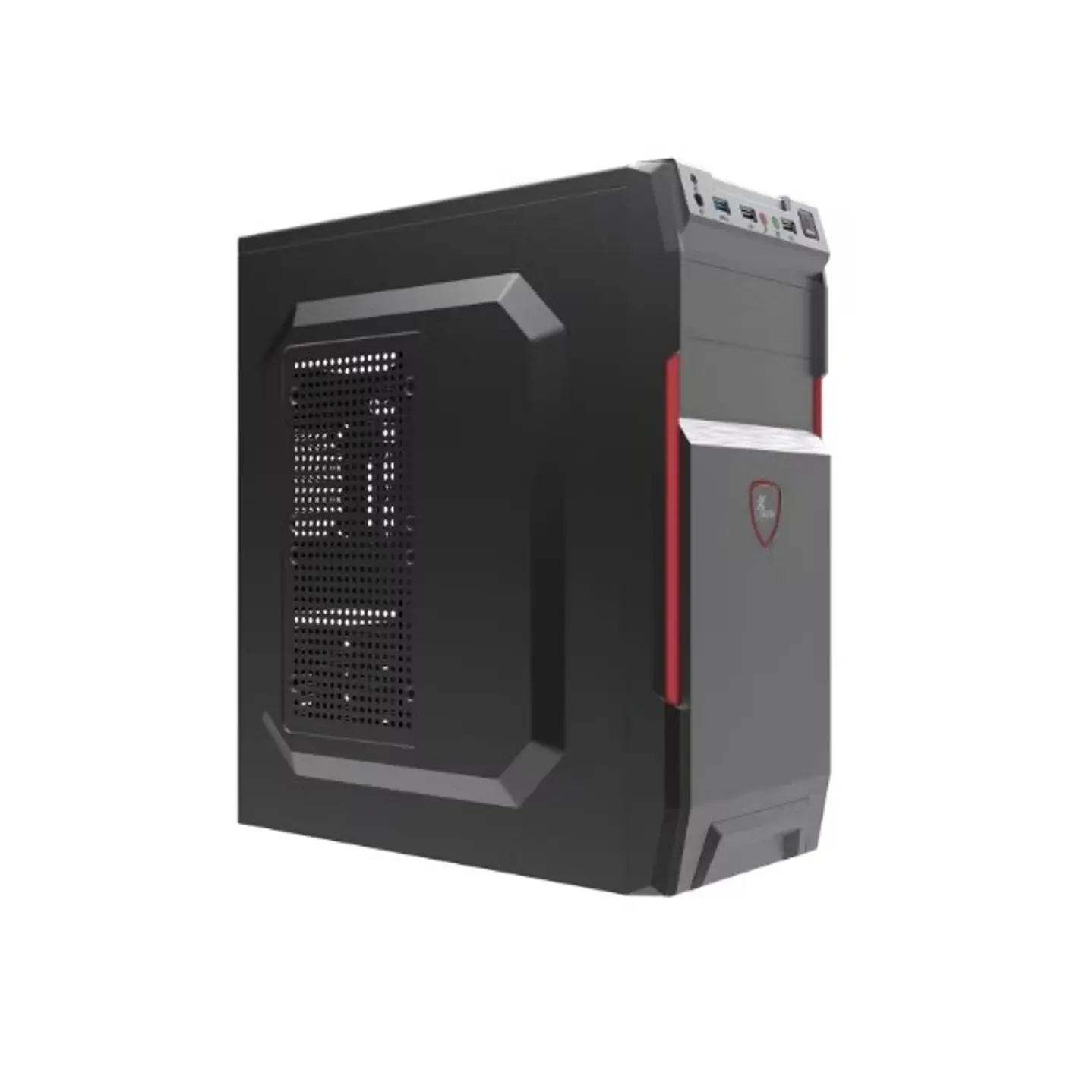 Gabinete Xtech XTQ-214 Mid Tower ATX con Fuente de Poder 600W Negro 3