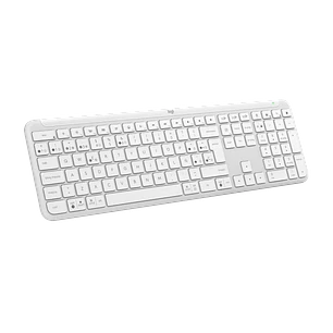 Teclado Inalámbrico Logitech Signature Slim K950 Blanco Crudo Español Logi Bolt + Bluetooth (920-012593)