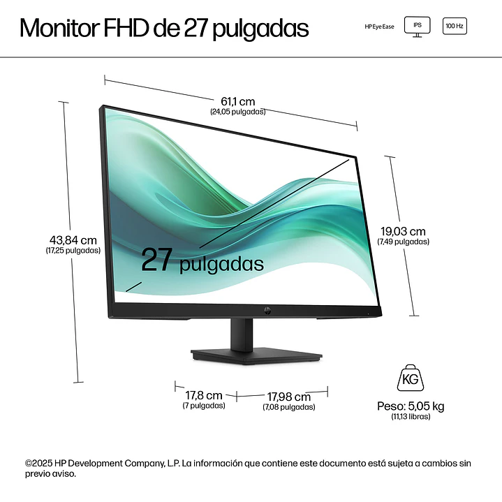 Monitor HP Series 3 Pro 327pf 27