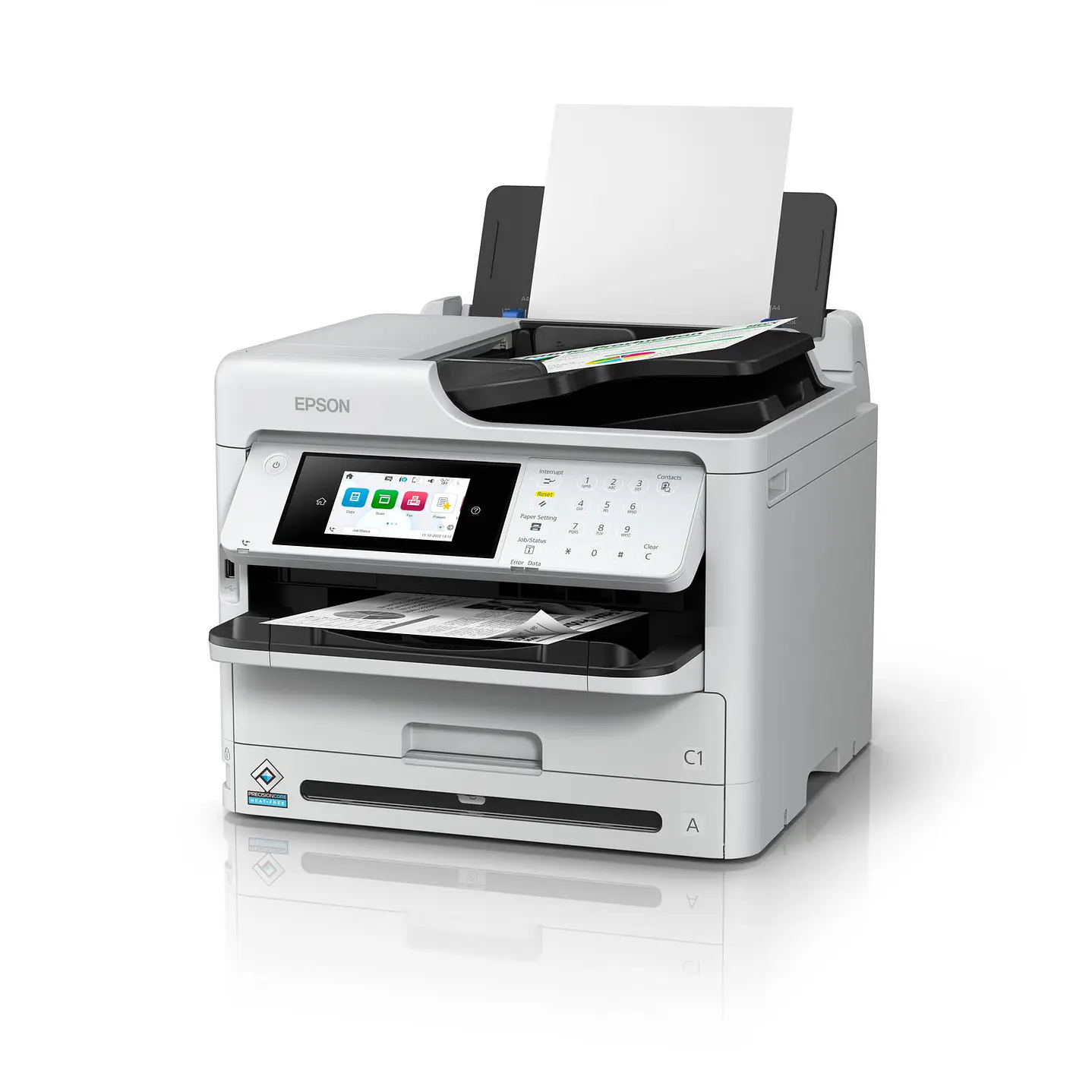 Multifuncional Tinta Epson WorkForce Pro WF-M5899 A4 Monocromática 25 ppm Dúplex Wi-Fi Fax (C11CK76301) 1