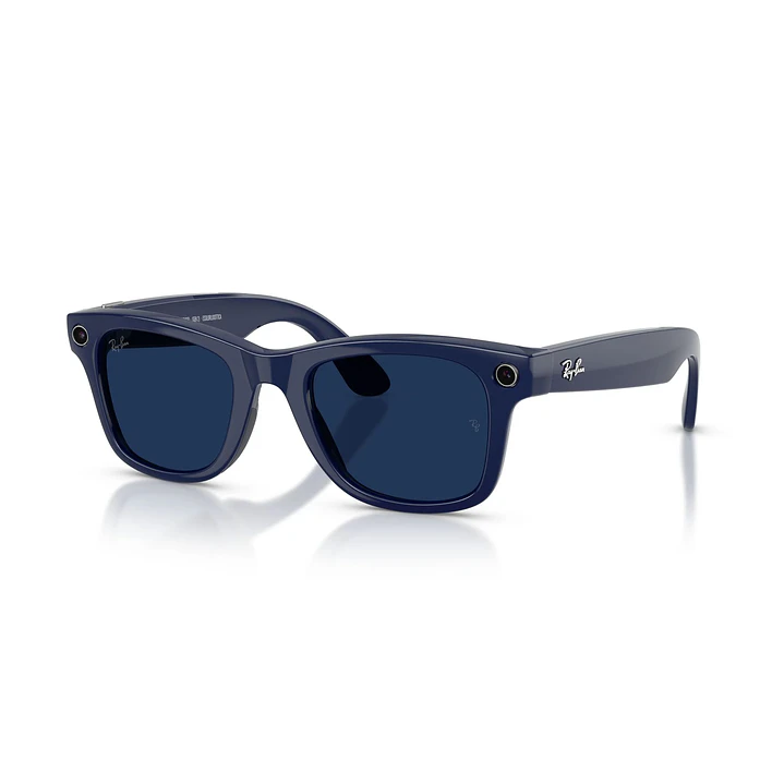 Ray-Ban Meta (Gen 2) Wayfarer Azul Calibre 53 Polar Dusty Blue / Shiny Cosmic Blue 4