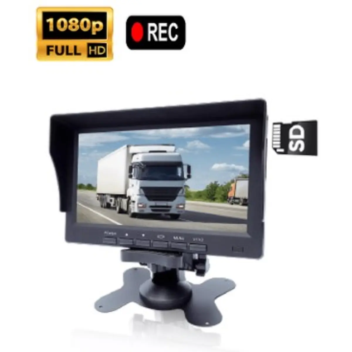 Monitor de 7 pulgadas NVR + DVR Hikvision para / Movil NVR/DVR