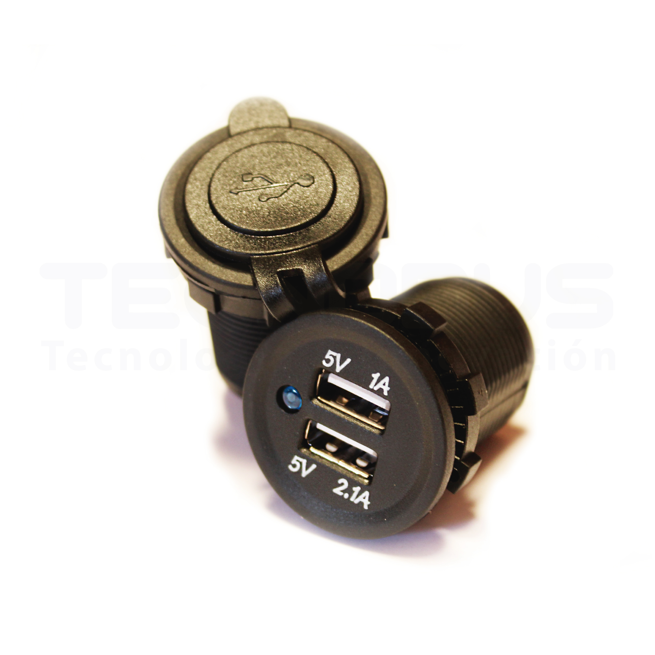 Cargador / Adaptador Doble Puerto Carga Rápida 25W USB