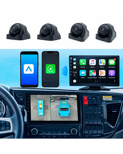 KIT VISION 360 HD ANDROID ALTA CALIDAD KOEN