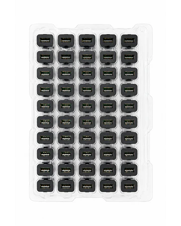 Pack 50 Conectores USB-A de Repuesto ORBE