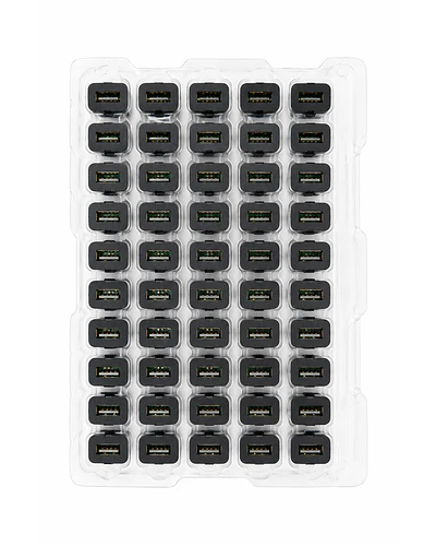 Pack 50 Conectores USB-A de Repuesto ORBE