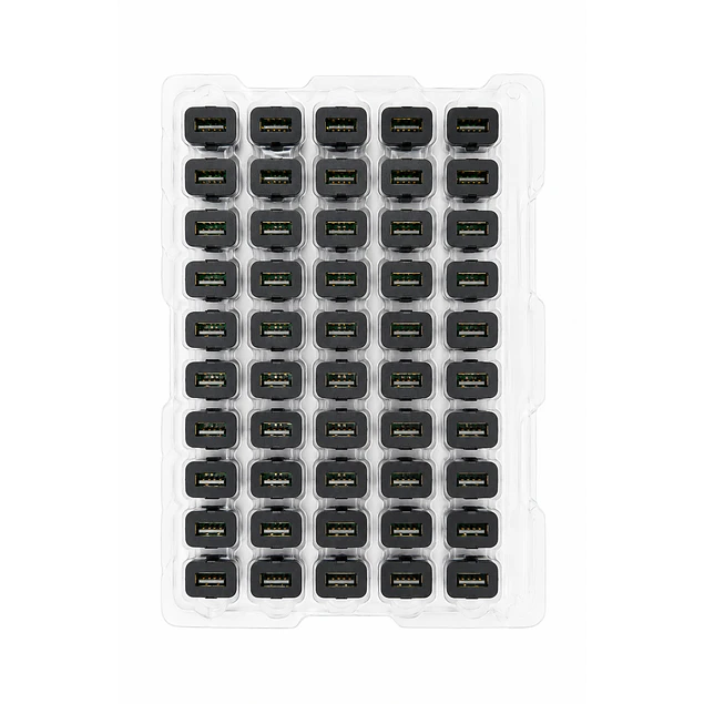 Pack 50 Conectores USB-A de Repuesto ORBE