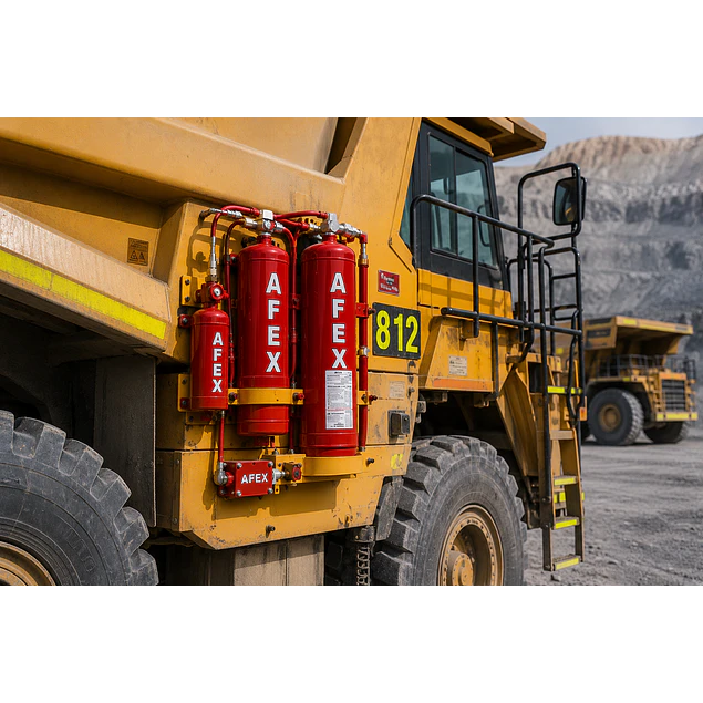 Sistema Automático de Supresión de Incendios AFEX® con Polvo Químico Seco