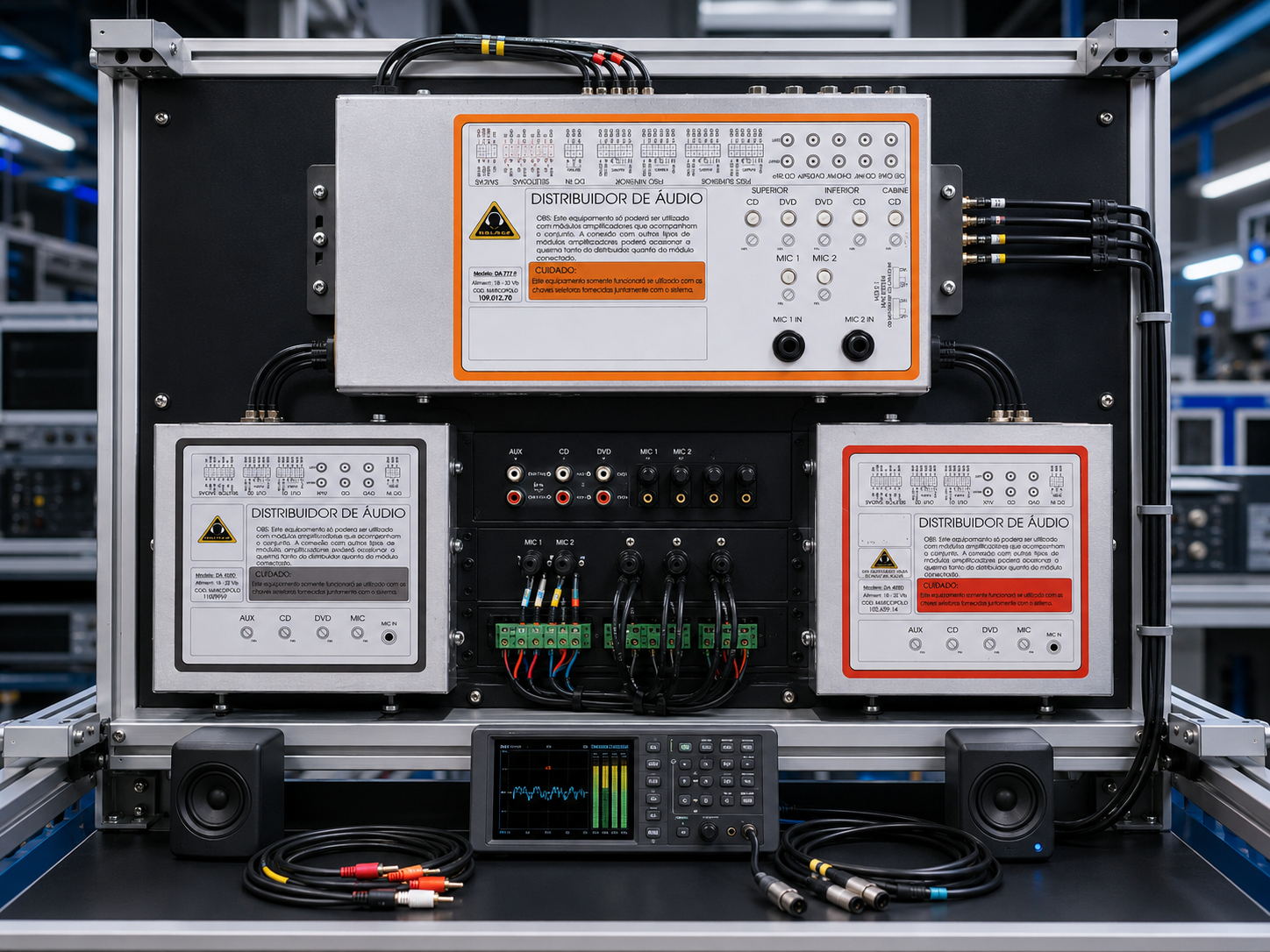 Sistemas de audio y video para buses