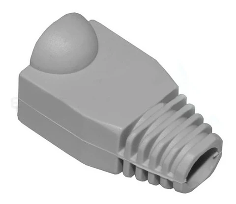 Capuchon De Conector Gris P/rj45 Bolsa 100 Unidades