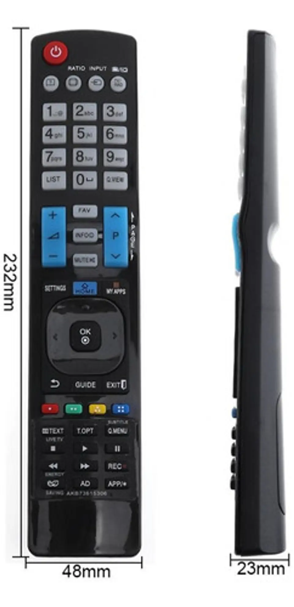 Control Remoto Universal  Akb73615319 Para LG Tv Led Lcd 1