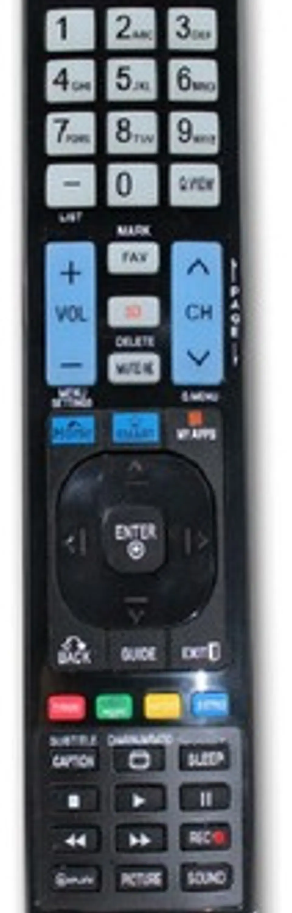 Control Remoto Universal  Akb73615319 Para LG Tv Led Lcd 2