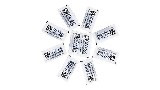 Pasta Termica Gd66 Pack 10 Unidades  1