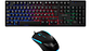 Kit Gamer Teclado + Mouse Philips Led C214bk Color Del Teclado Negro - Miniatura 1