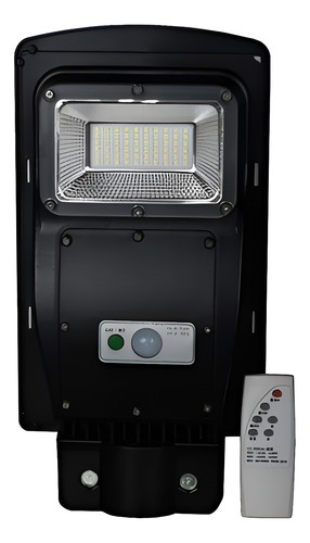 Foco Tipo Luminaria Con Panel Solar 30watts