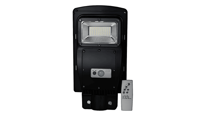 Foco Tipo Luminaria Con Panel Solar 30watts 1