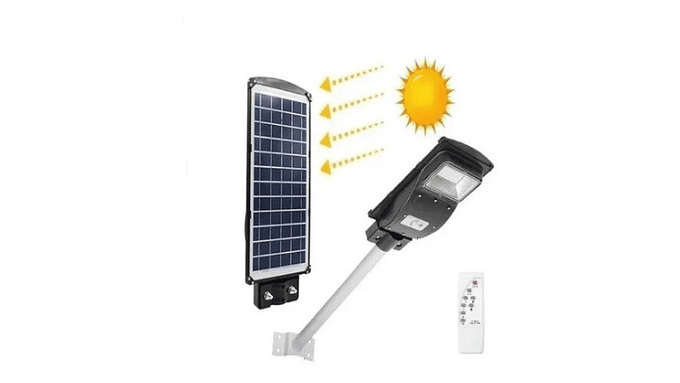 Foco Tipo Luminaria Con Panel Solar 30watts 2