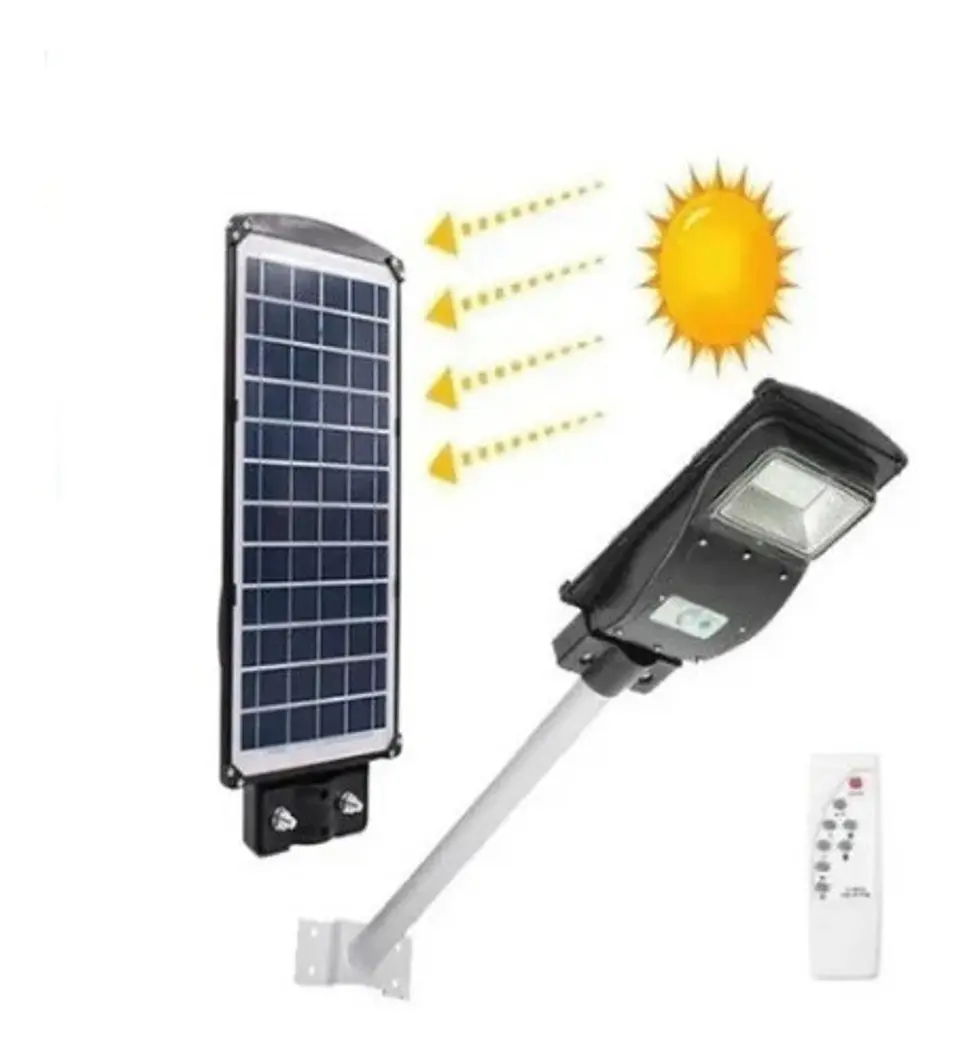 Foco Tipo Luminaria Con Panel Solar 30watts 2