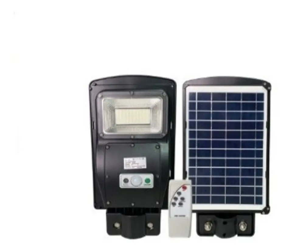 Foco Tipo Luminaria Con Panel Solar 30watts 3