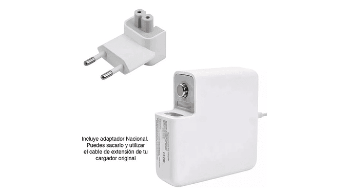 Cargador Macbook Apple 14.5v 3.1a Tipo L - 45w Alternativo 2